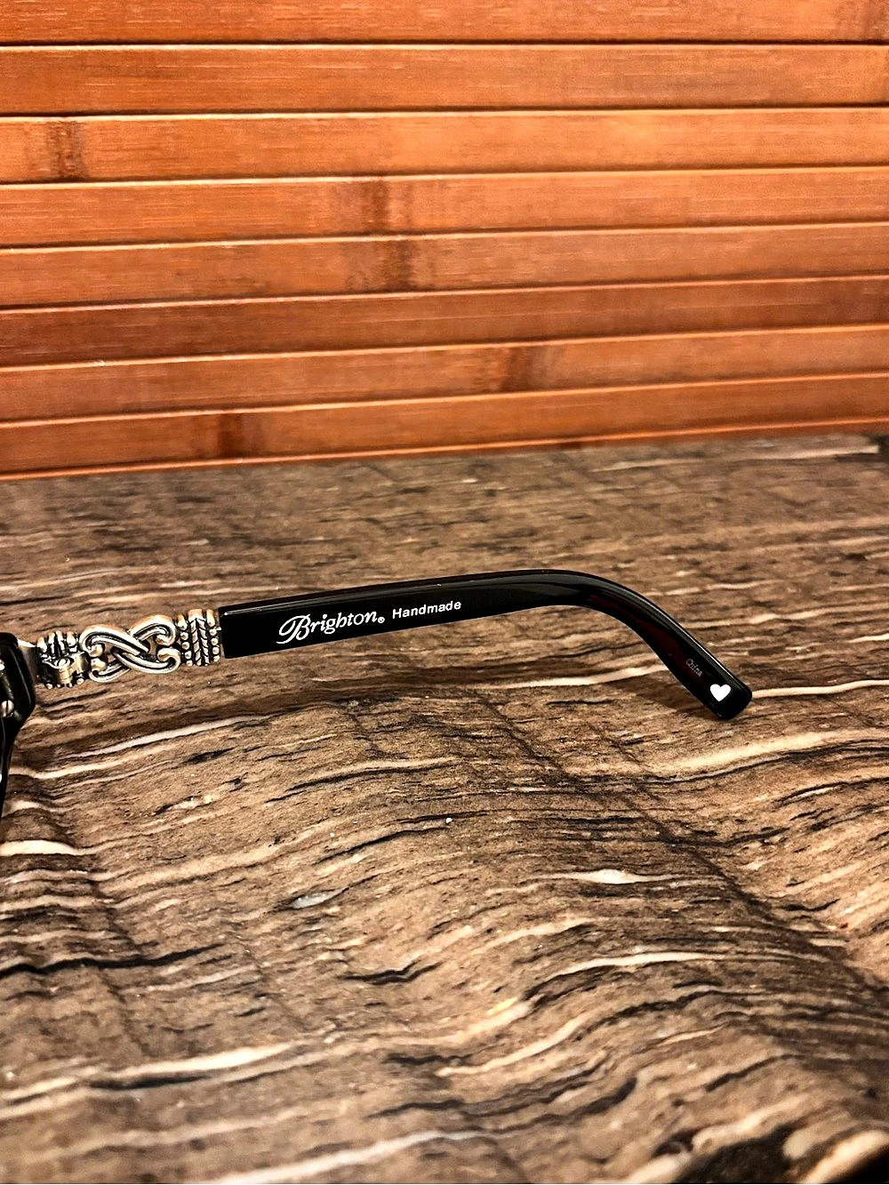 Brighton Sabrina Sunglasses Black & Brown - Picture 5 of 9